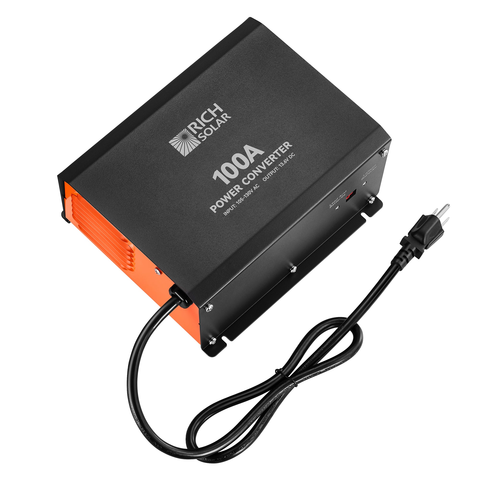 Rich Solar RS-PC100 100 Amp Power Converter with attached AC power cord
