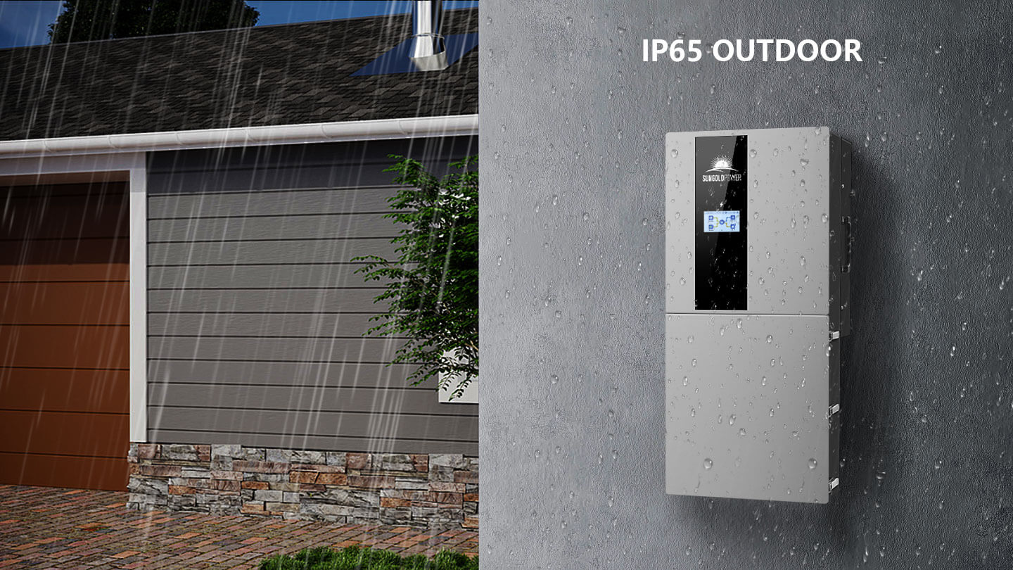 11.4kW 48V Split Phase Hybrid Solar Inverter | Whole Home Backup (200A)