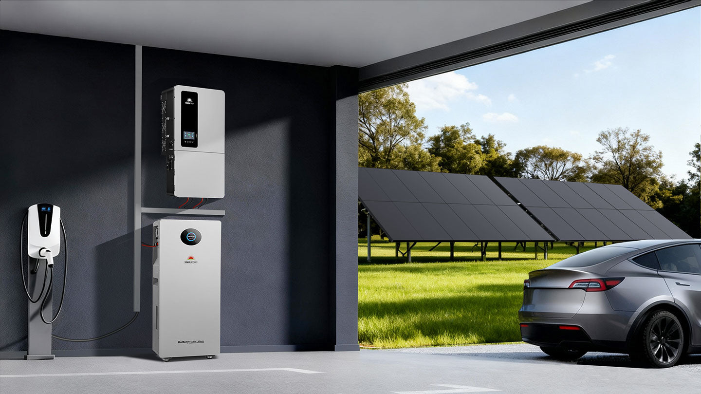 12KW 48V All-in-one Hybrid Solar inverter | Whole Home Backup (200A)| SGS-12K18MAX
