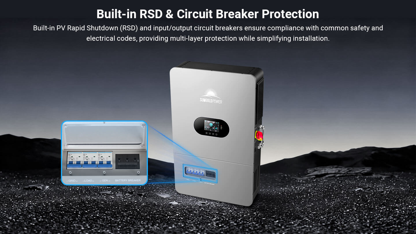 12KW All in One Off Grid Solar Inverter FR12K-B