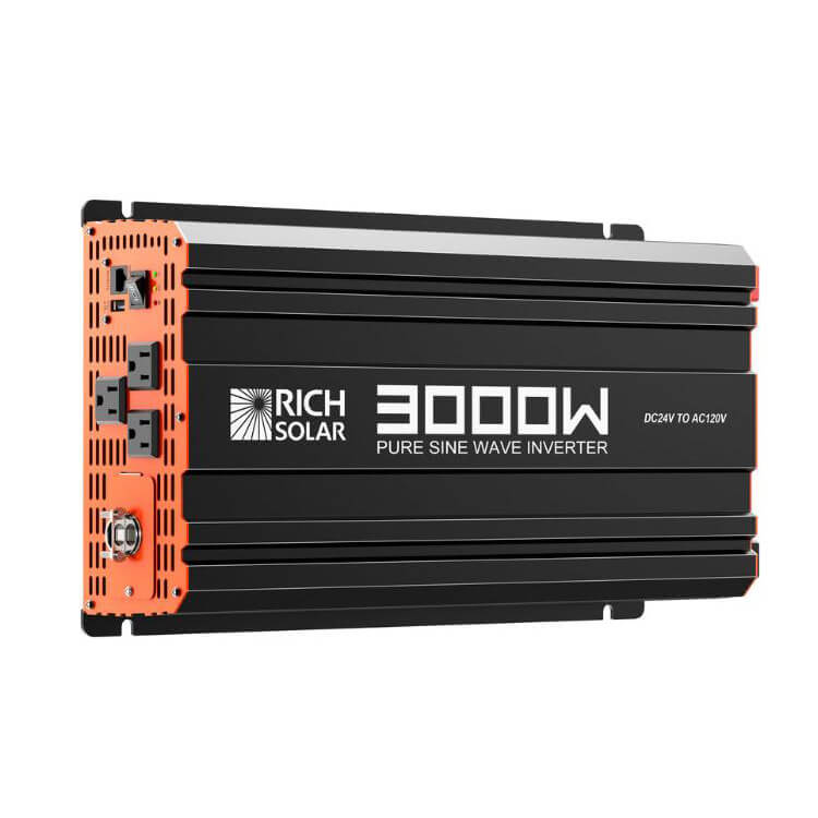 Rich Solar NOVA 3000W 24V pure sine wave inverter included in the RS-CK1600 kit