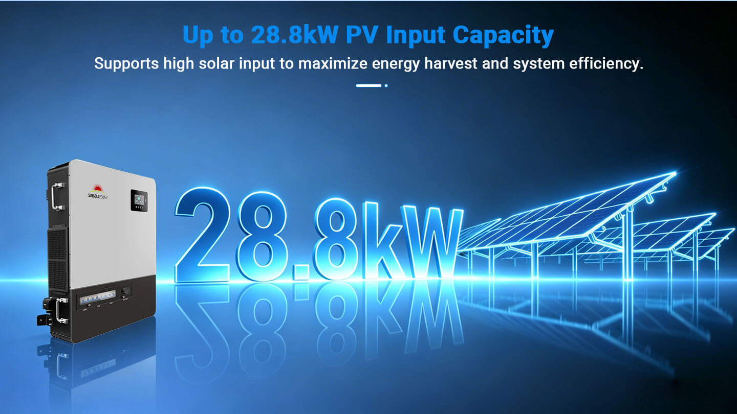 18KW 48V Three-Phase Power All-in-One Solar Charge Inverter PowerCore 18K-48
