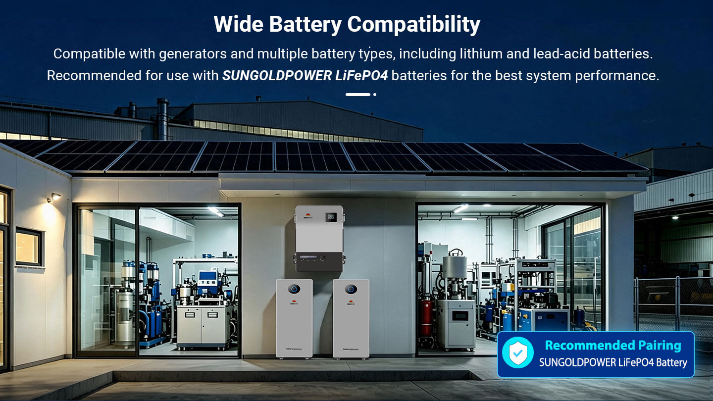 18KW 48V Three-Phase Power All-in-One Solar Charge Inverter PowerCore 18K-48