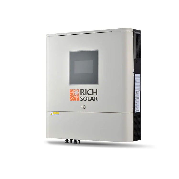 Rich Solar NOVA 6500S 48V off-grid hybrid solar inverter included in the 2500W 120VAC kit