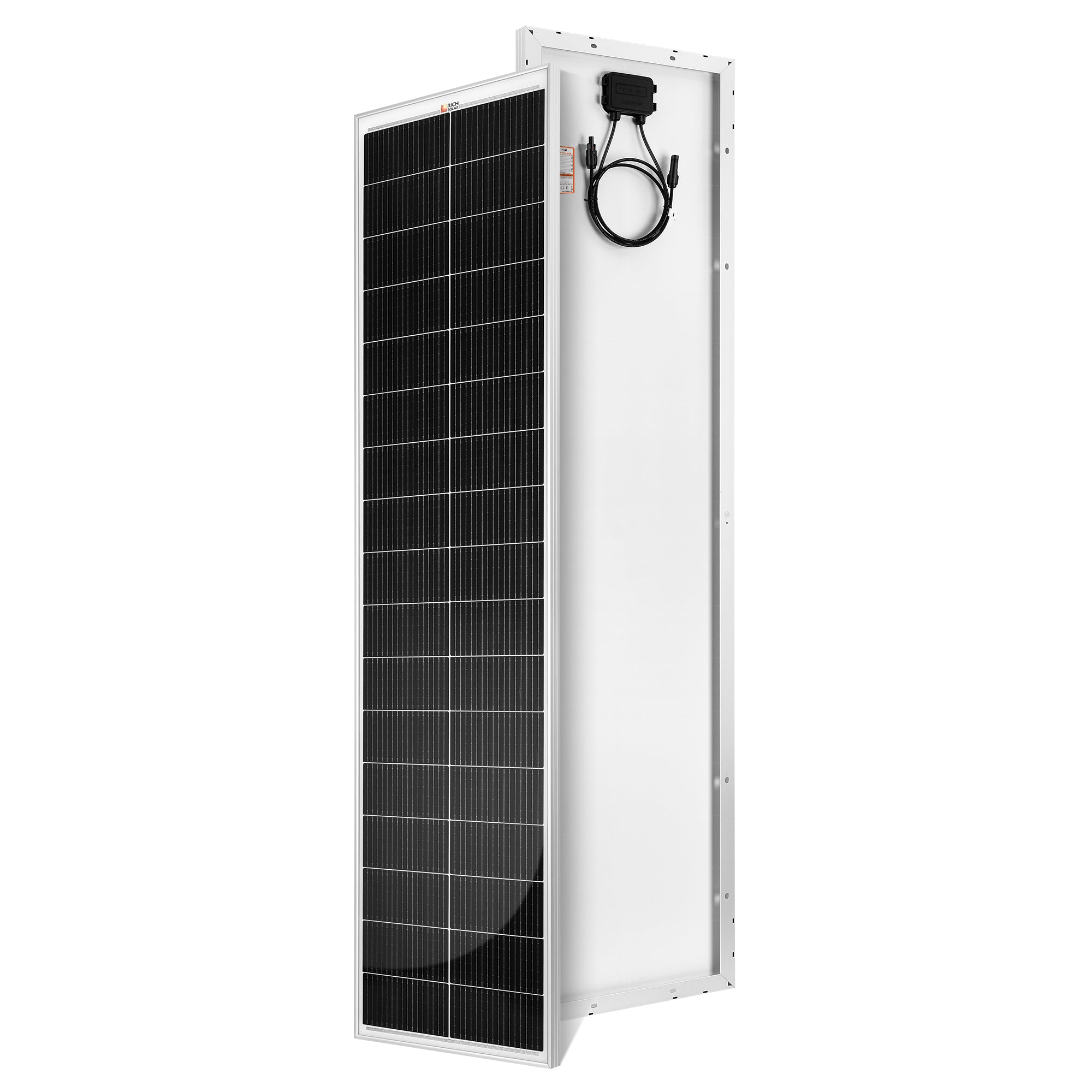 Rich Solar MEGA 130W Slim solar panel included with RS-K260SL 260W Slim Kit