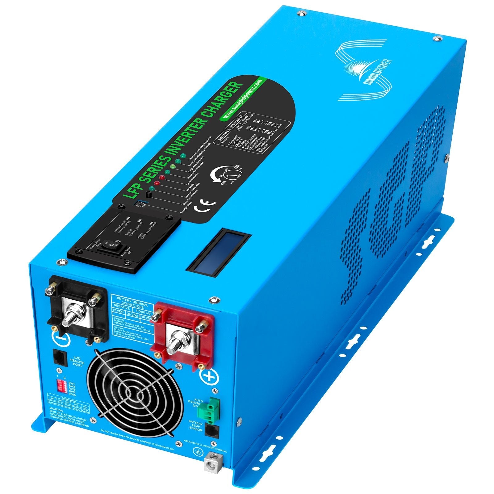 Low Frequency Inverter 3000W-DC12V (single phase) AC input 120V AC output 120V