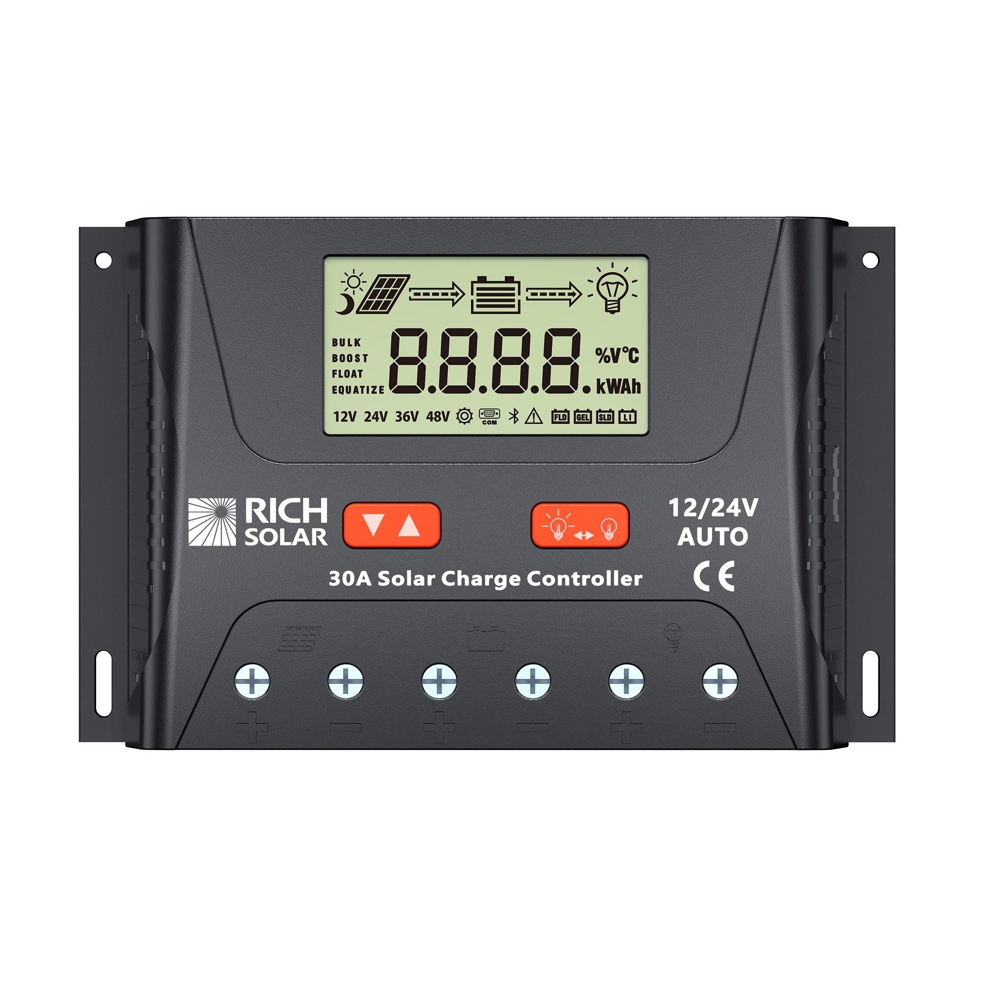 Rich Solar BRAVO LEGEND 30 amp PWM solar charge controller
