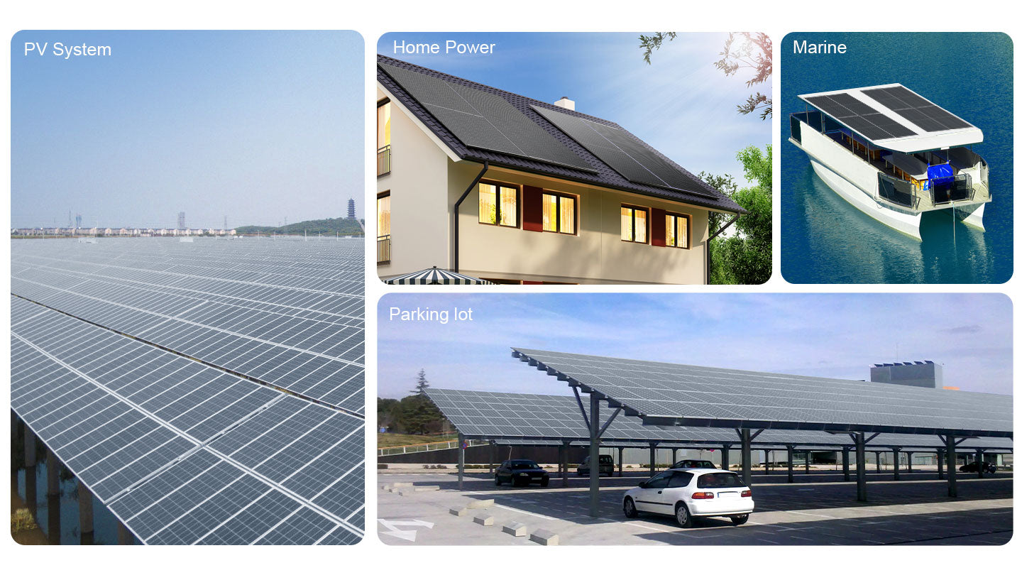 370W MONO BLACK PERC SOLAR PANEL FULL PALLET (32 PANELS)