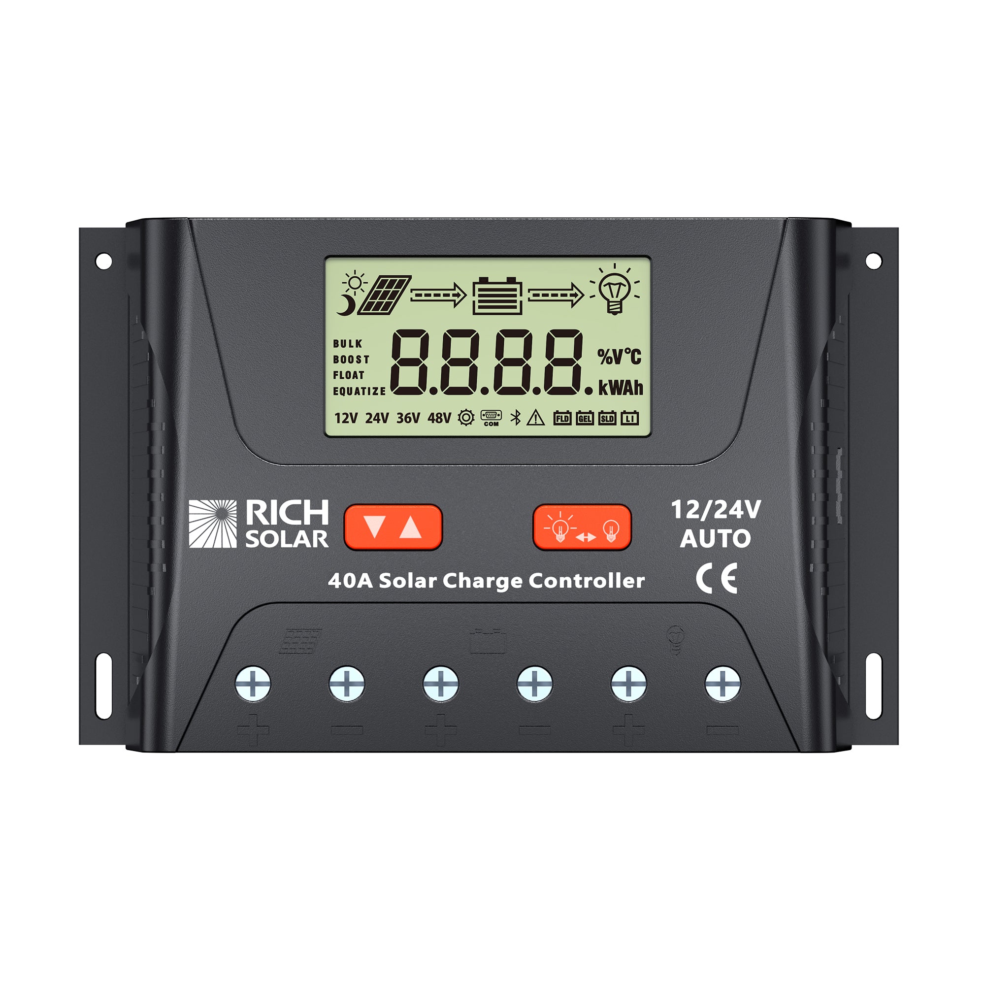 Rich Solar BRAVO LEGEND 40 amp PWM solar charge controller
