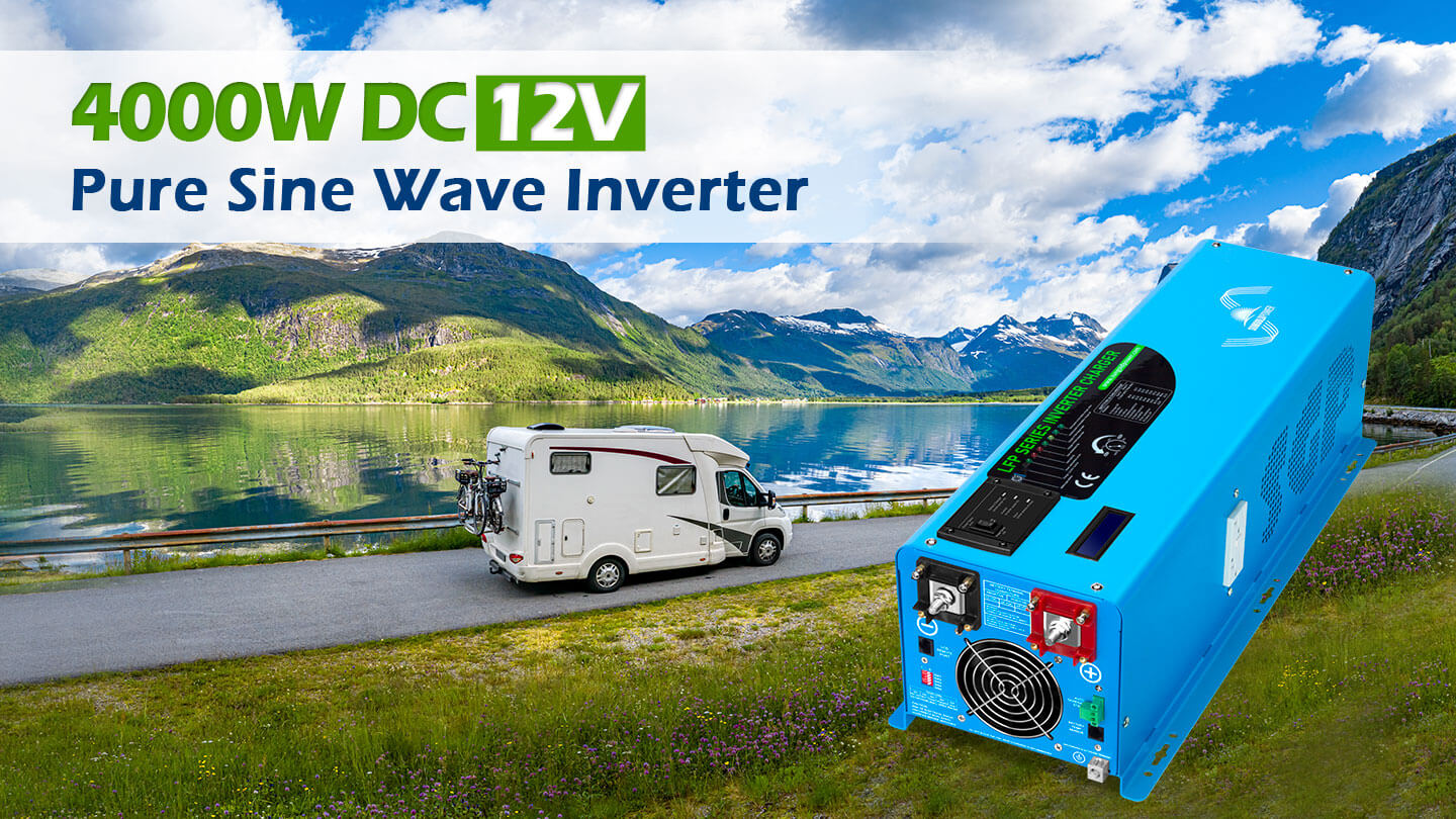 Low Frequency Inverter 4000W-DC12V (single phase) AC input 120V AC output 120V