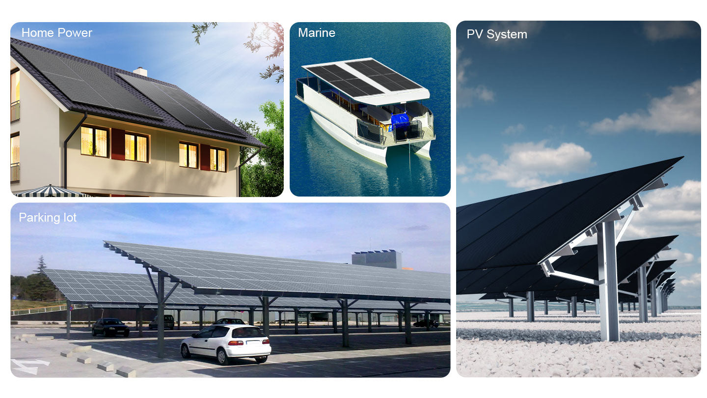415W MONO BLACK PERC SOLAR PANEL FULL PALLET (32 PANELS)