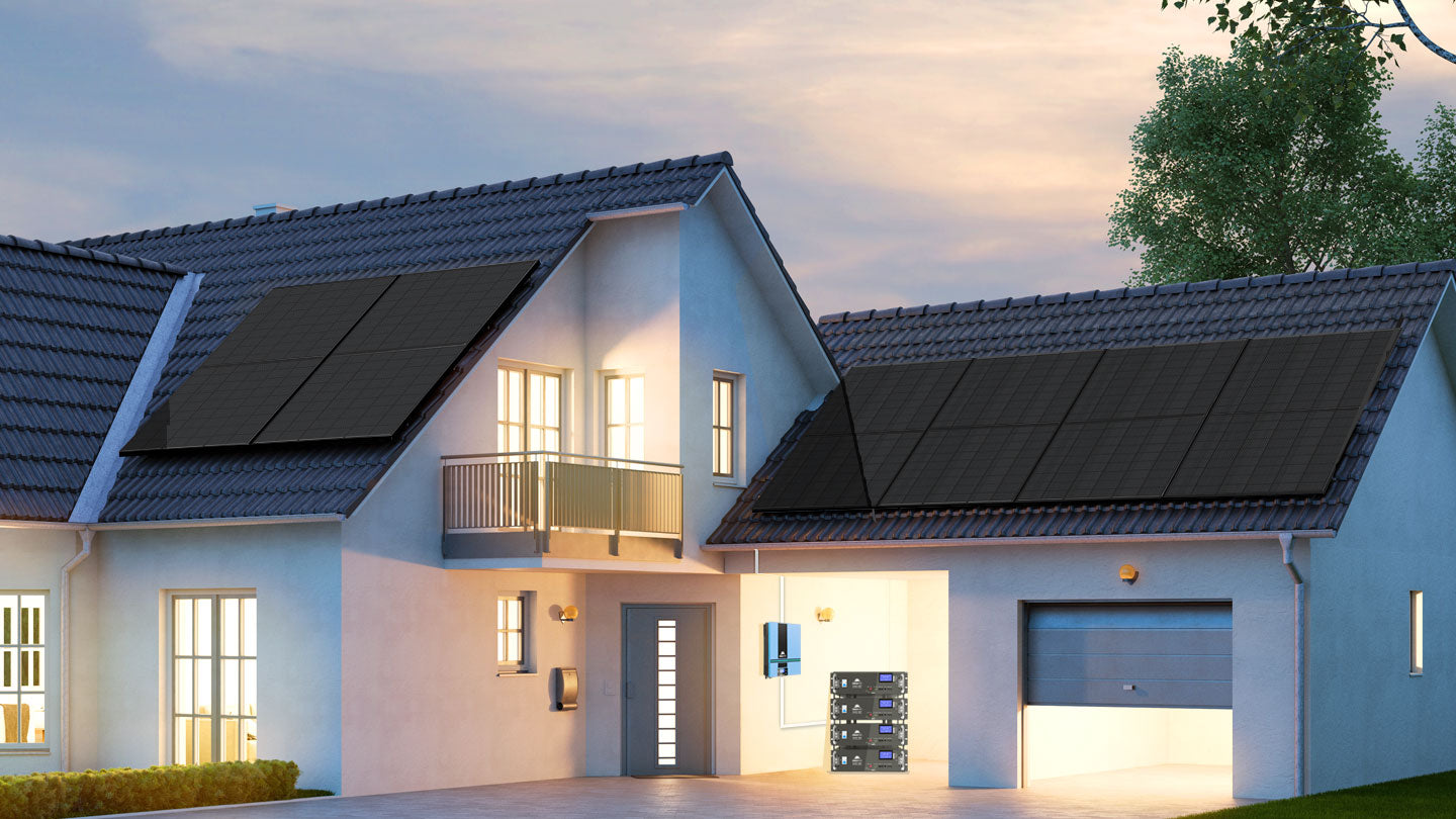 415W MONO BLACK PERC SOLAR PANEL FULL PALLET (32 PANELS)