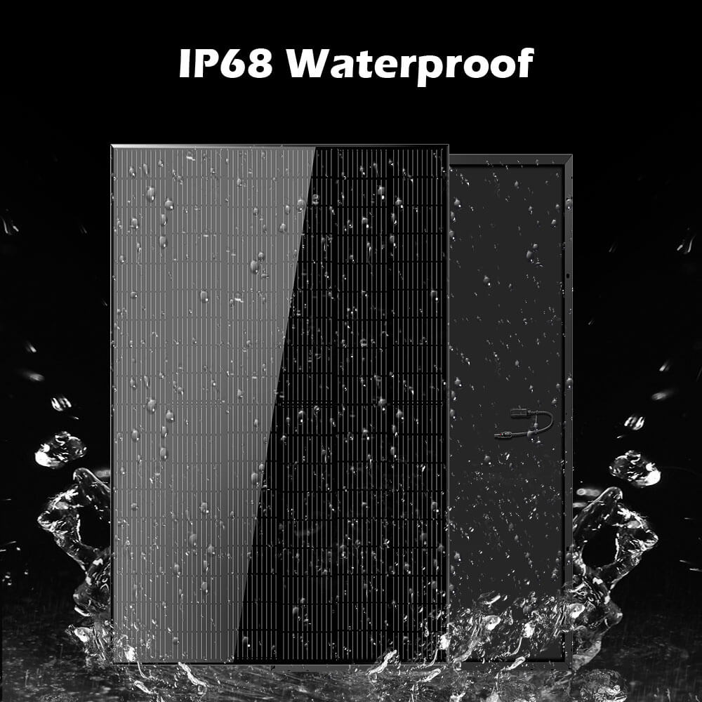 415W MONO BLACK PERC SOLAR PANEL FULL PALLET (32 PANELS)
