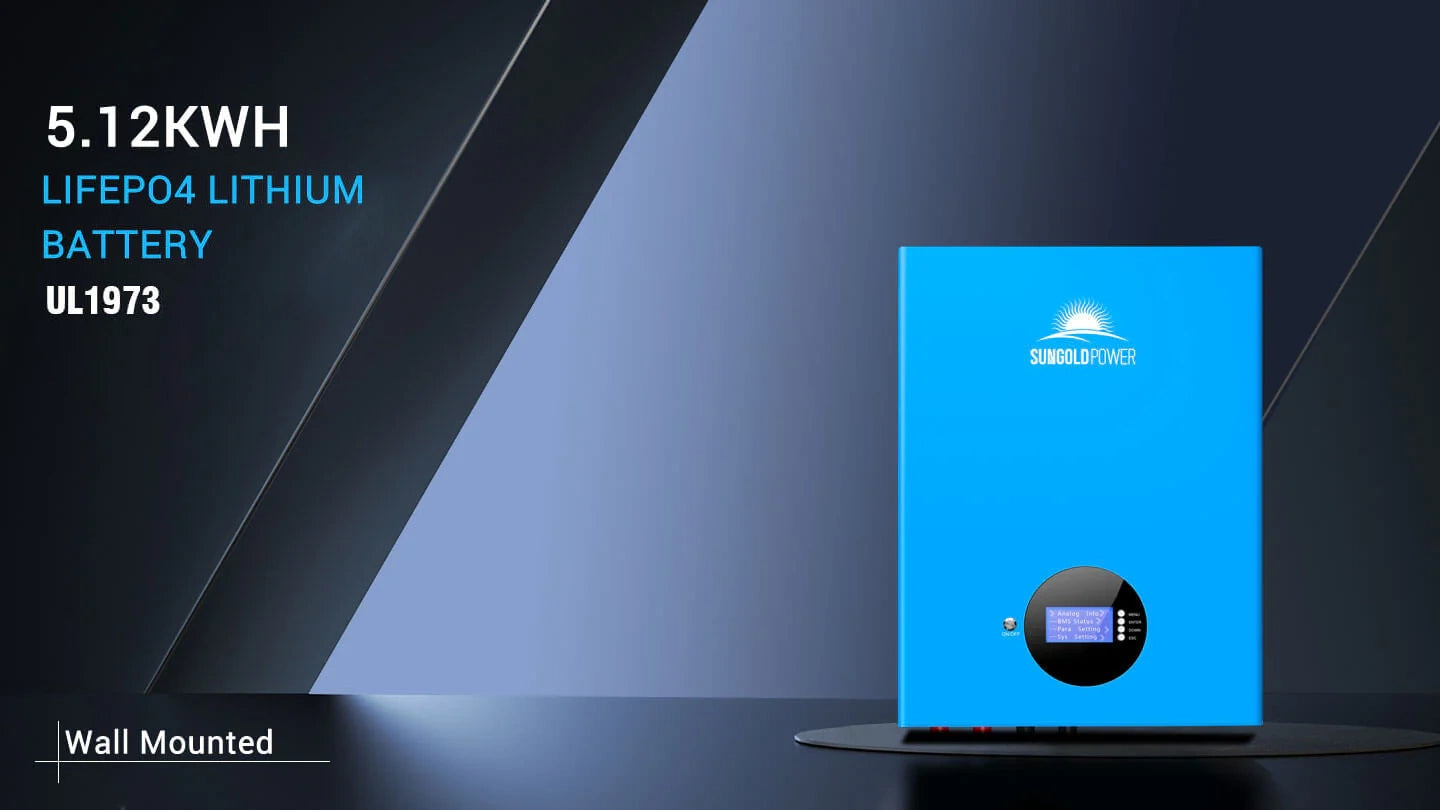5.12KWH Powerwall LiFePO4 Lithium Battery SG48100M
