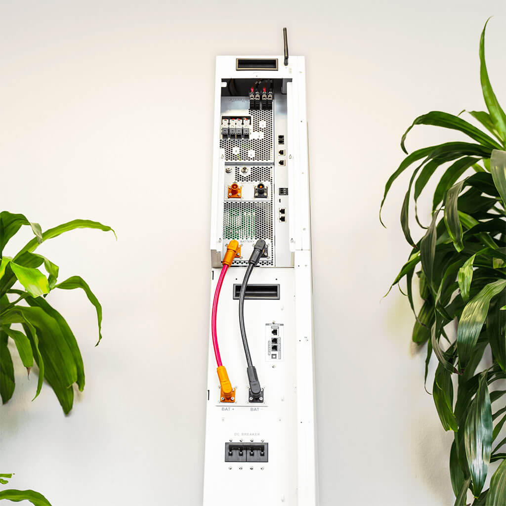 Rich Solar All-in-One Energy Storage System side connections and installation layout