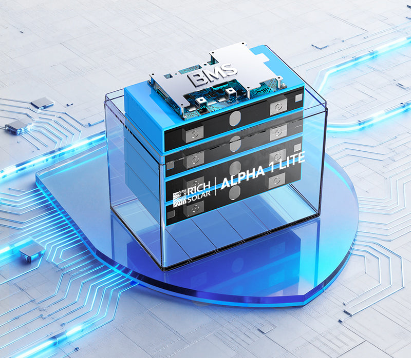 Rich Solar ALPHA 1 LITE Smart BMS protection for safe and reliable battery power