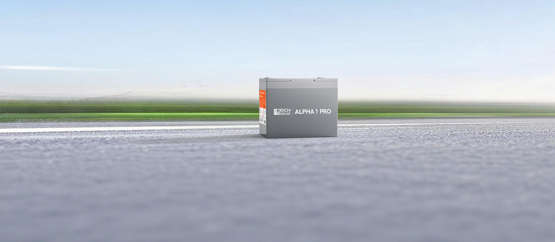 Rich Solar ALPHA 1 PRO compact 12V 100Ah lithium battery for long-lasting mobile and off-grid storage