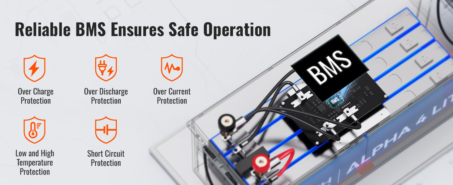 Rich Solar ALPHA 4 LITE BMS protection system