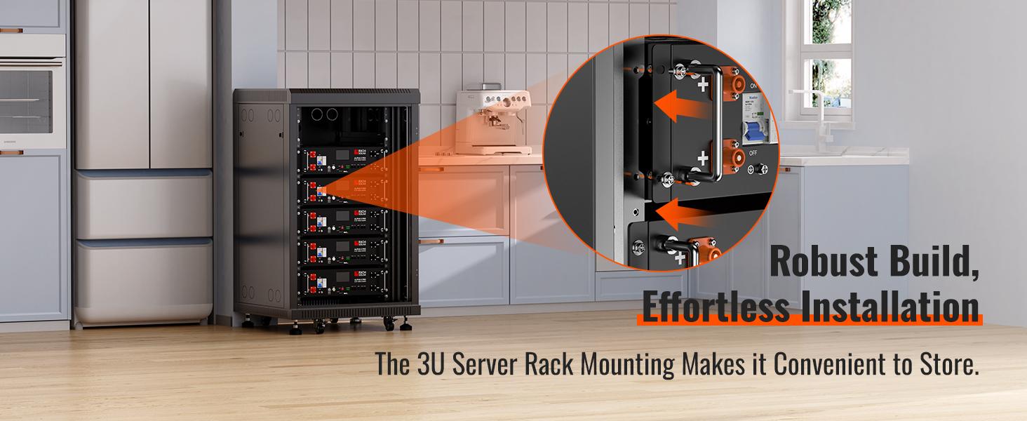 ALPHA 5 PRO rack-mount design