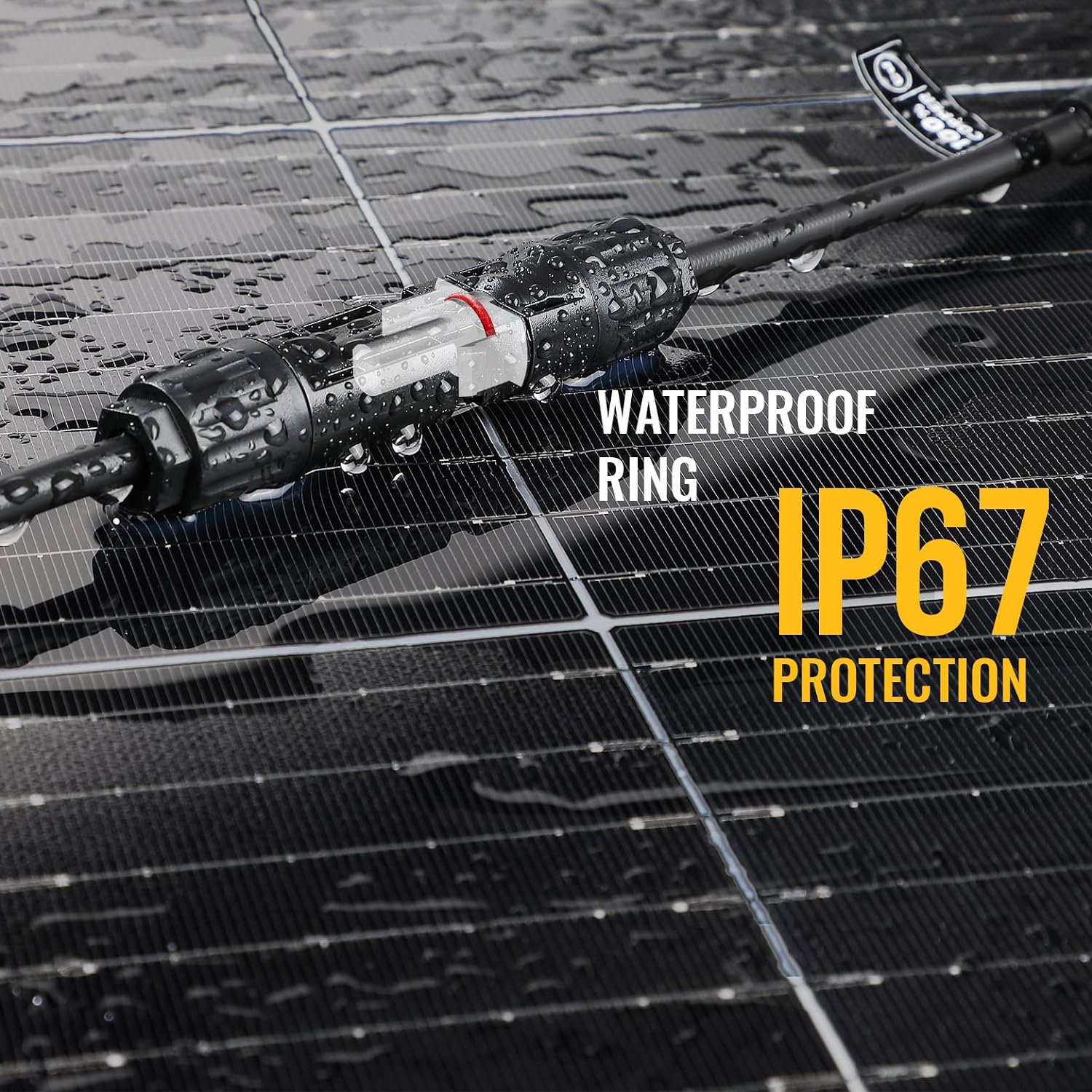 BougeRV solar connector waterproof sealing ring with IP67 protection