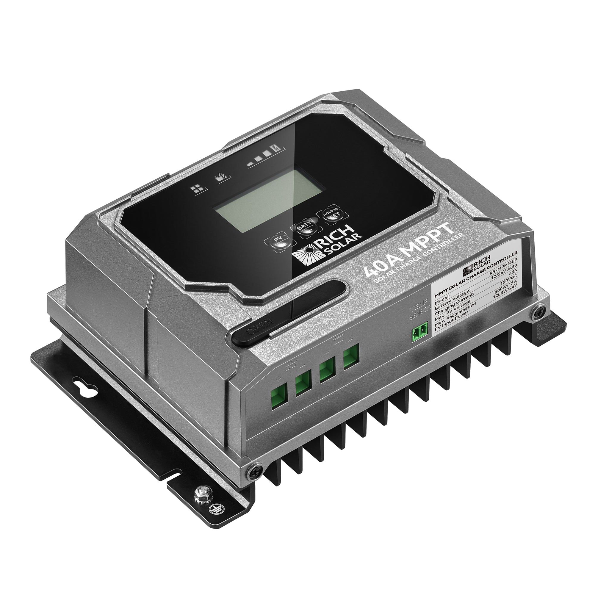 Rich Solar BRAVO 40 MPPT tracking efficiency