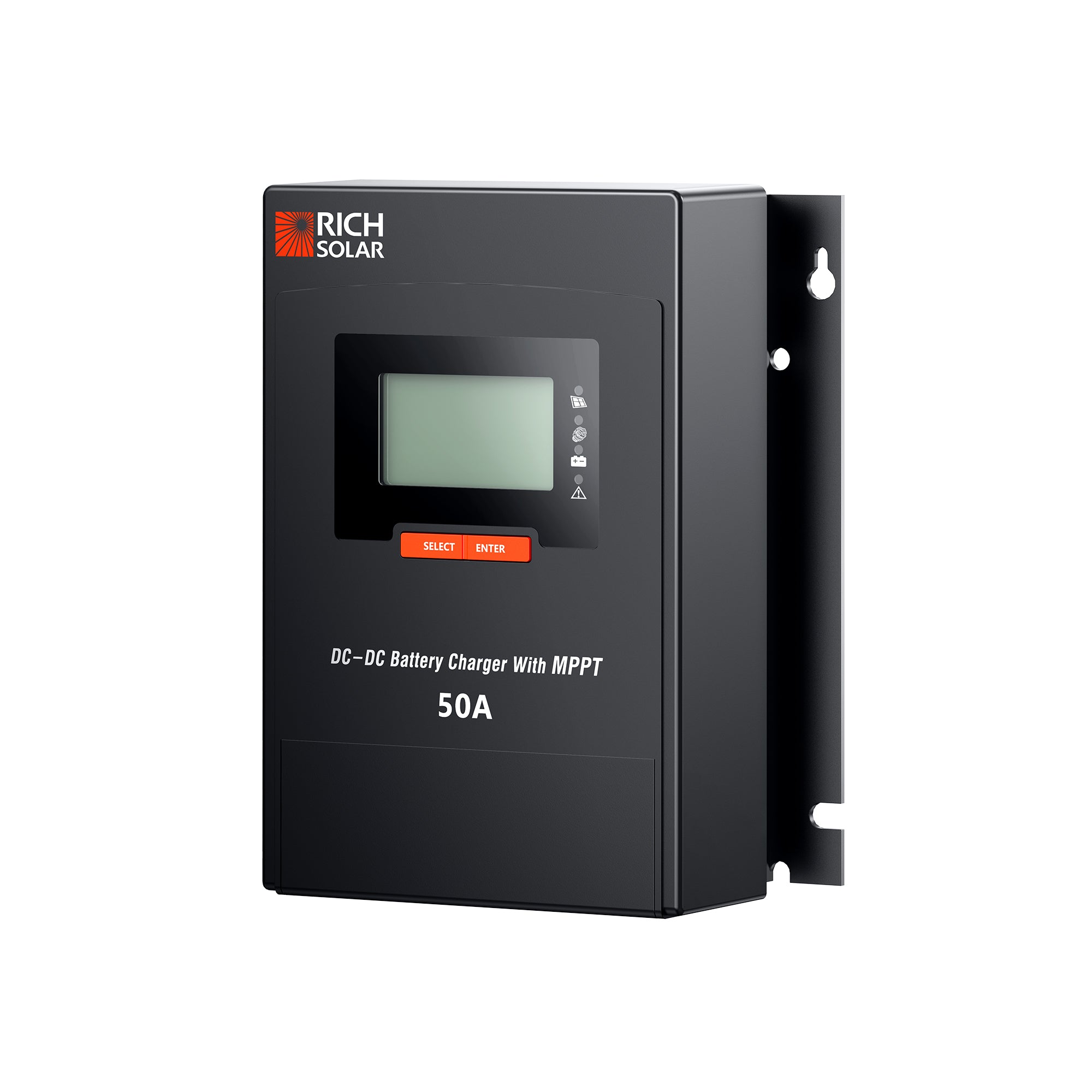 Rich Solar BRAVO 50 DC battery charging modes and protection