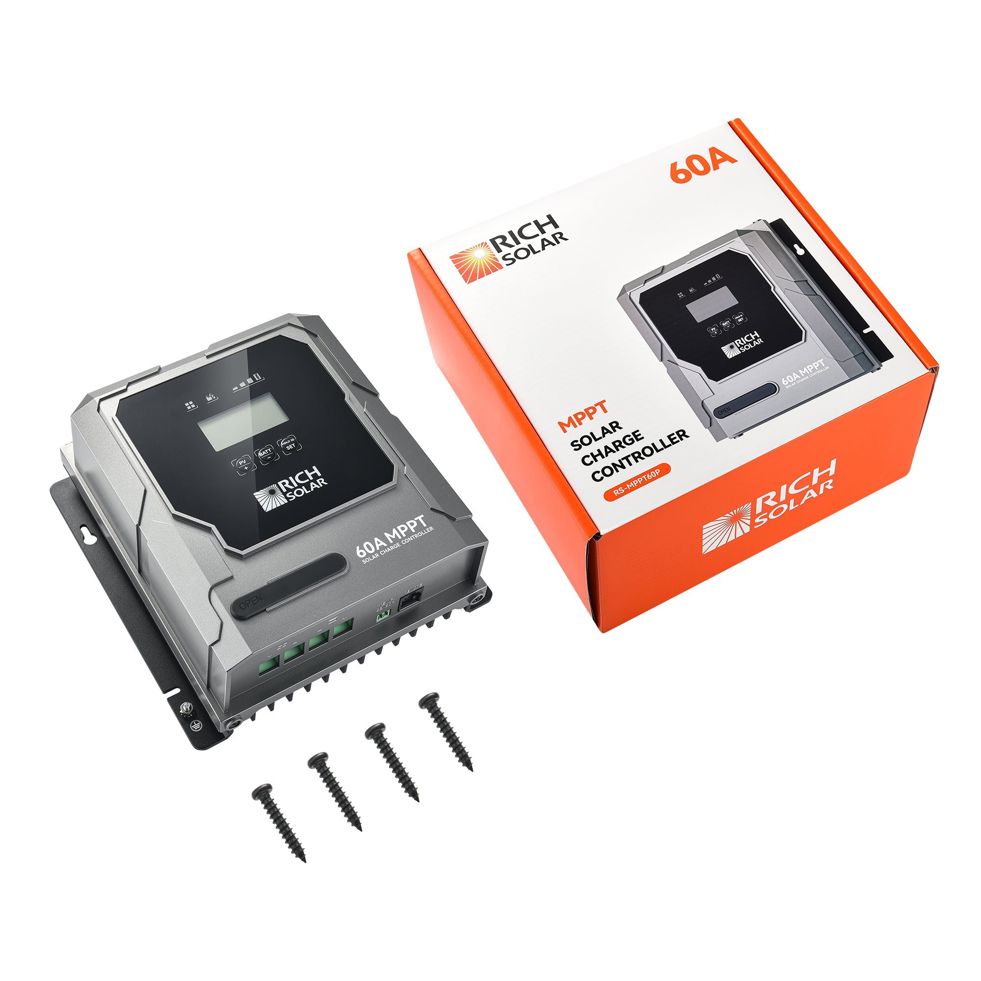 Rich Solar BRAVO 60 full unit side profile