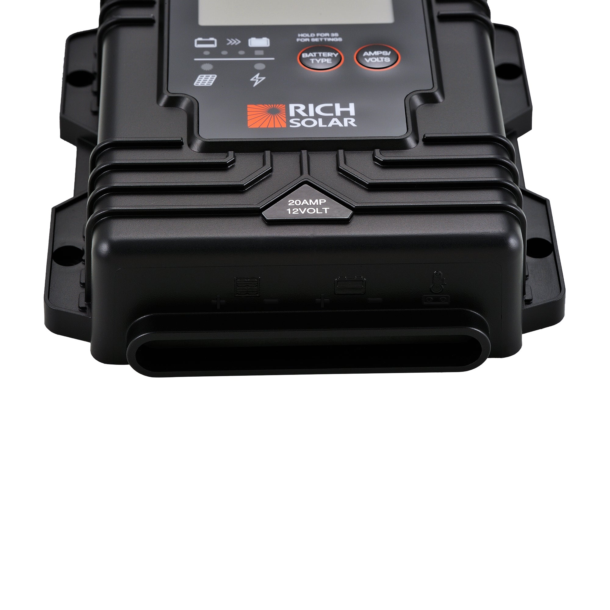 Rich Solar BRAVO Waterproof 20 mounted installation view