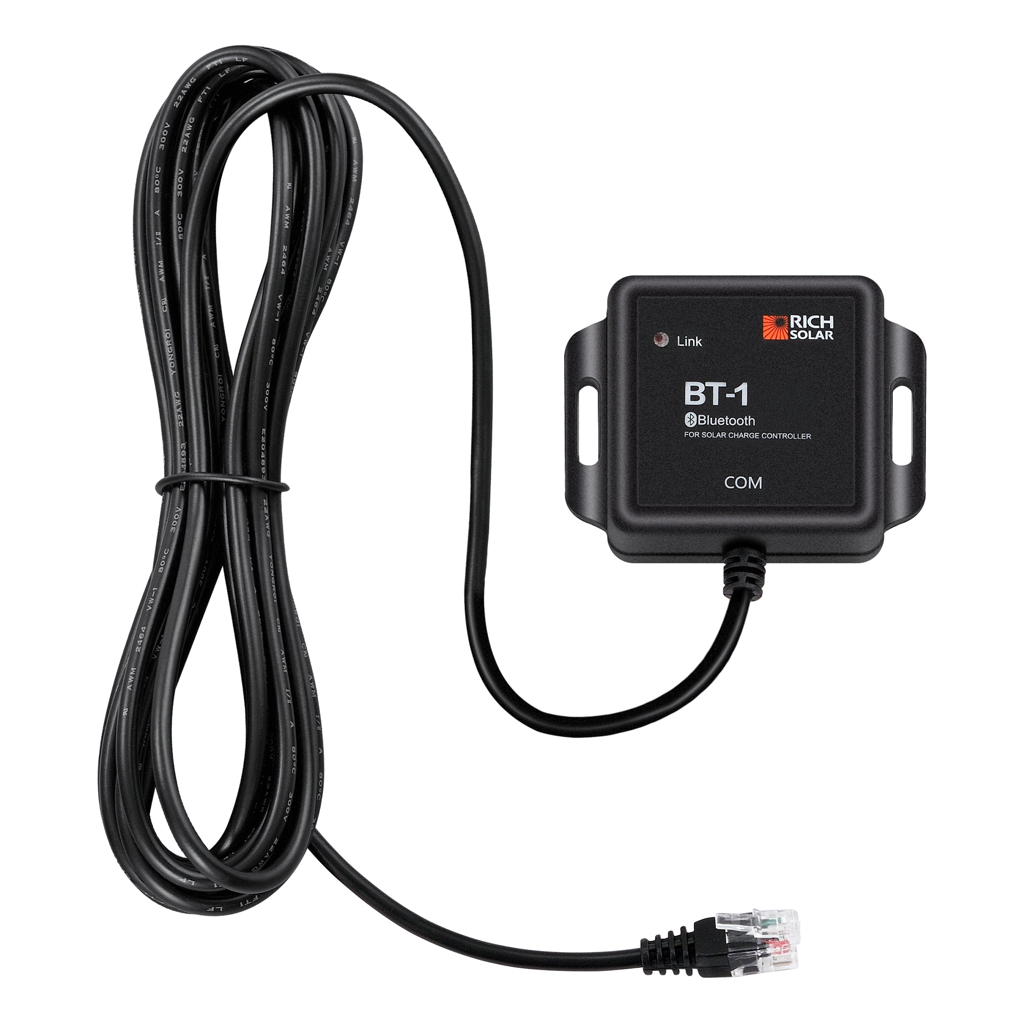 Rich Solar BT-1 Bluetooth module RJ12 connection installation