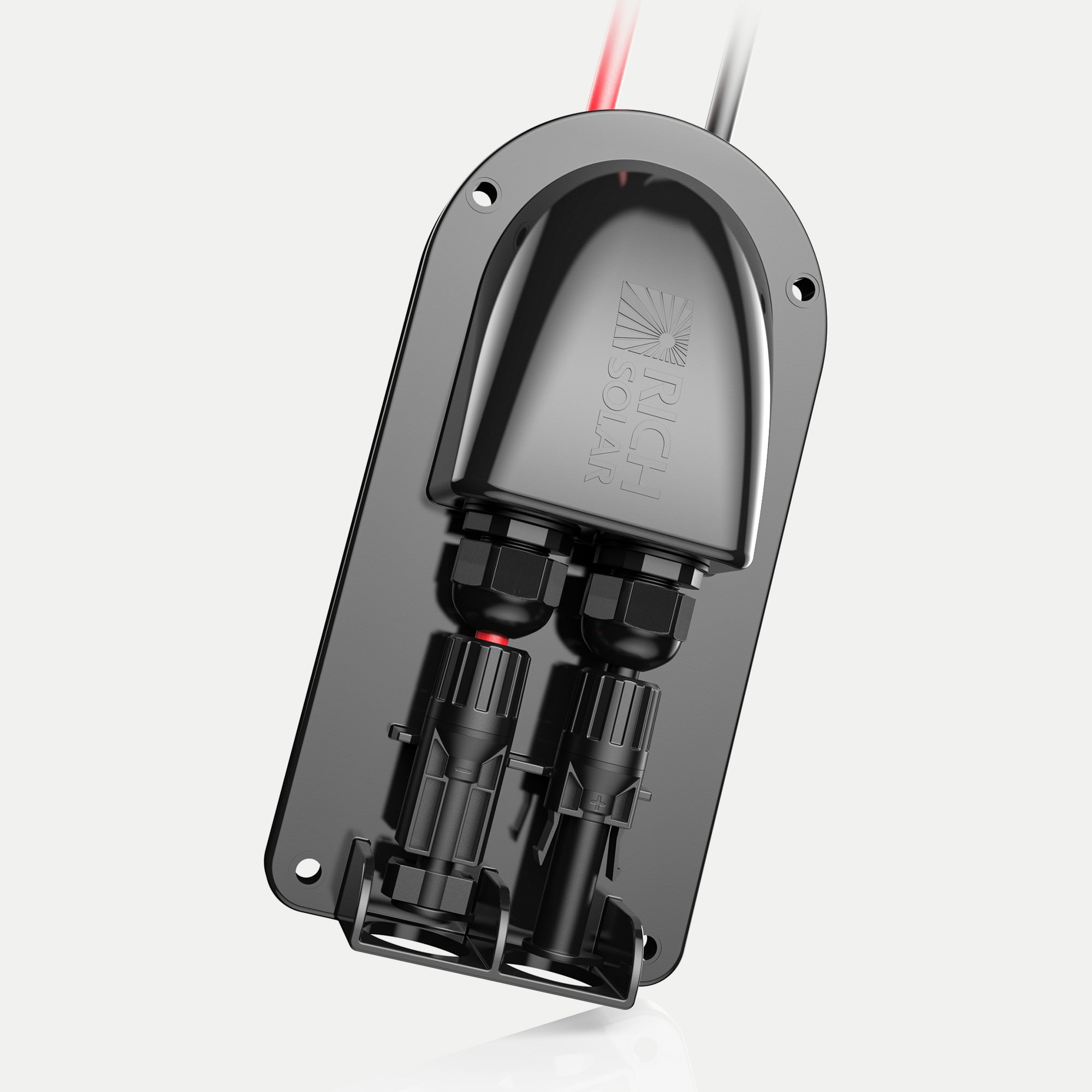 Rich Solar cable entry plate RS-G02 PG9 cable gland sealing detail