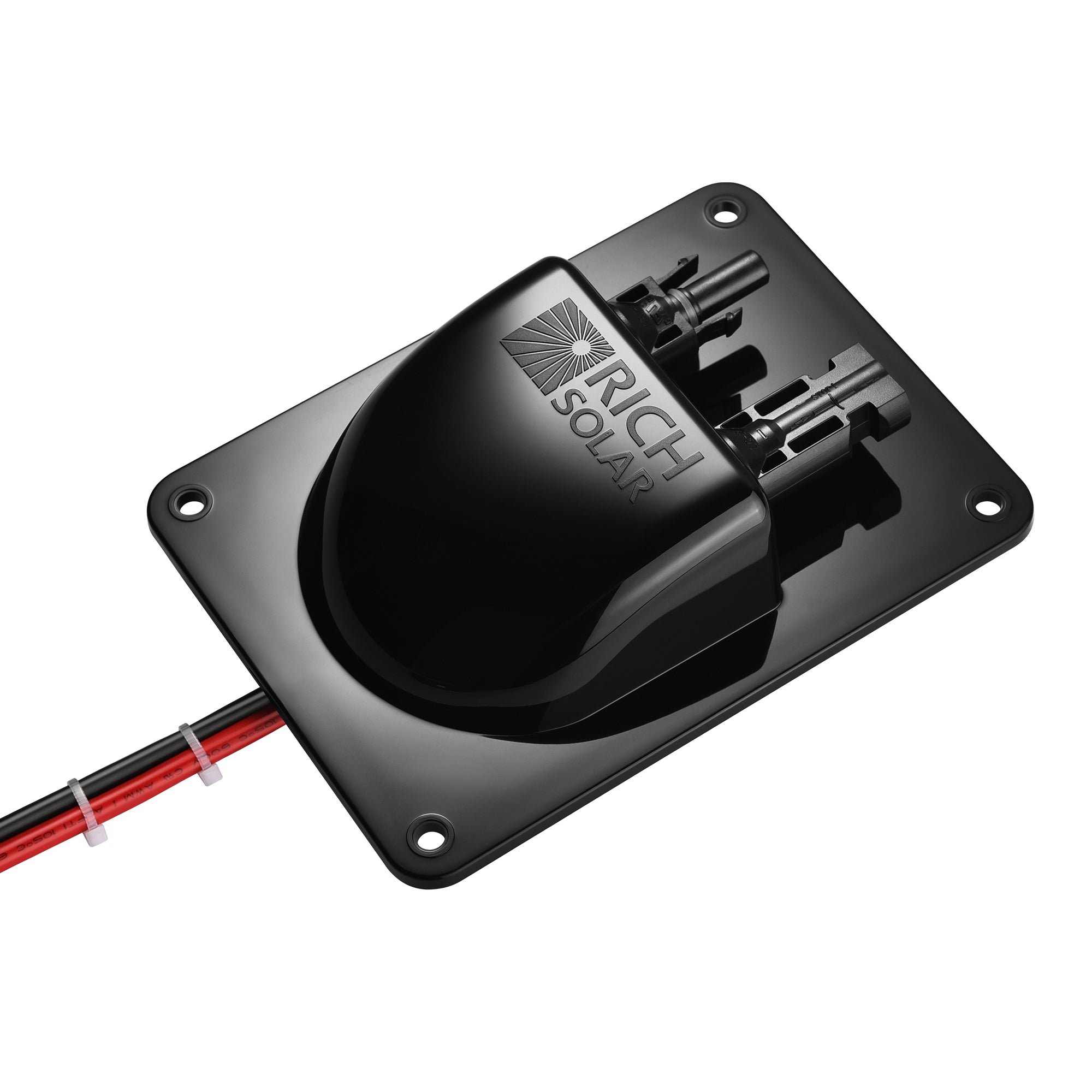 Rich Solar cable entry plate full assembly view