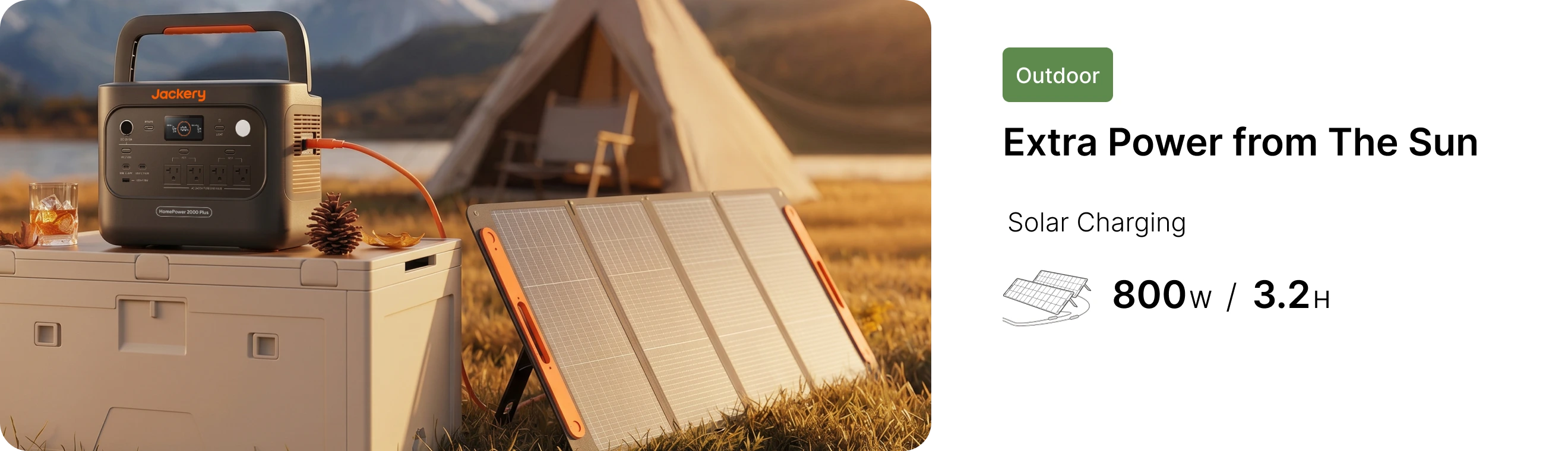 Jackery HomePower 2000 Plus v2 solar charging with panels