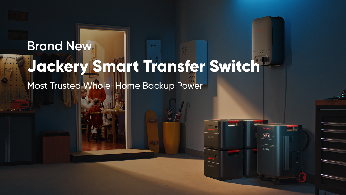 Comparison of Jackery Smart Transfer Switch and a manual transfer switch
