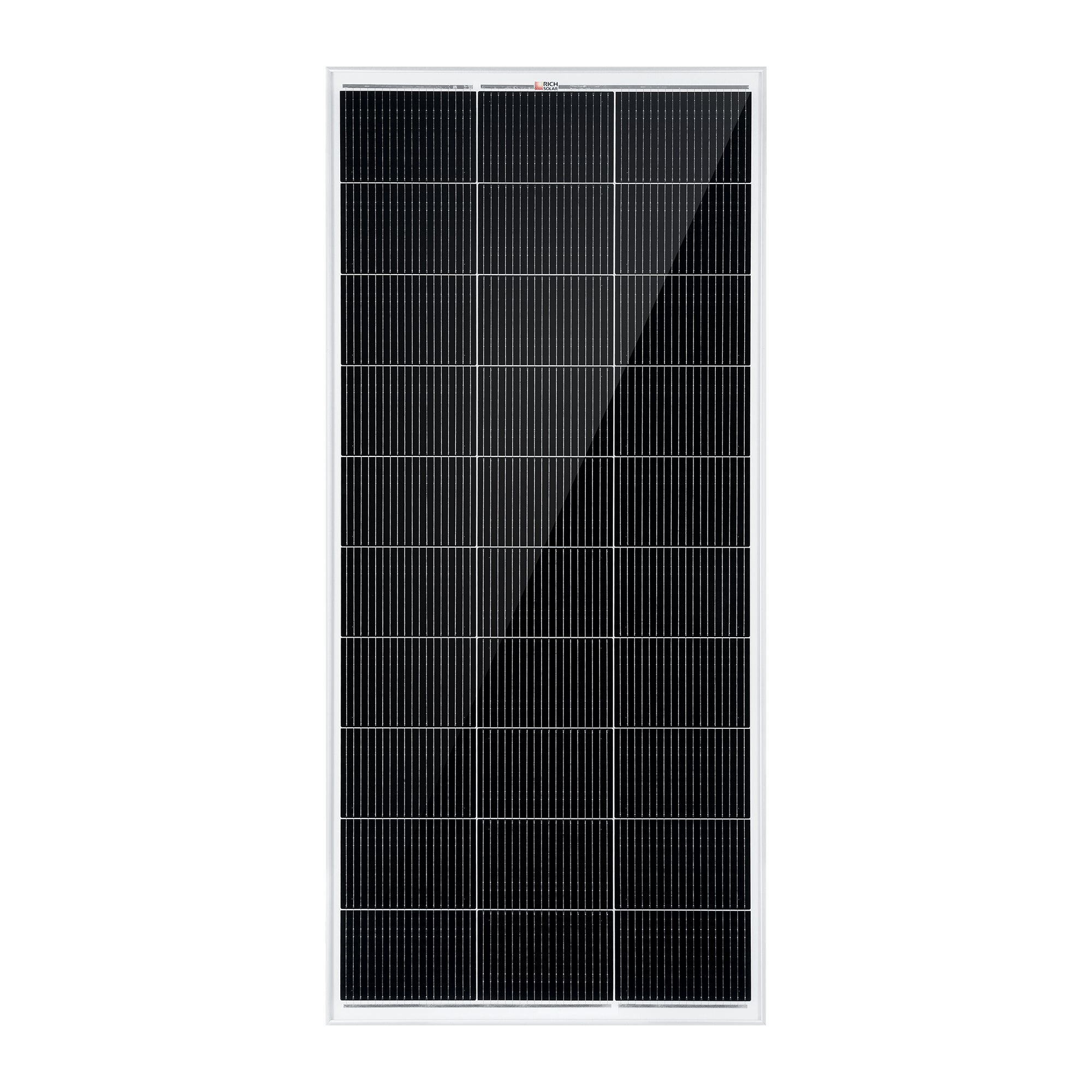 Rich Solar MEGA 200 easy setup 14 pre-drilled holes plug and play