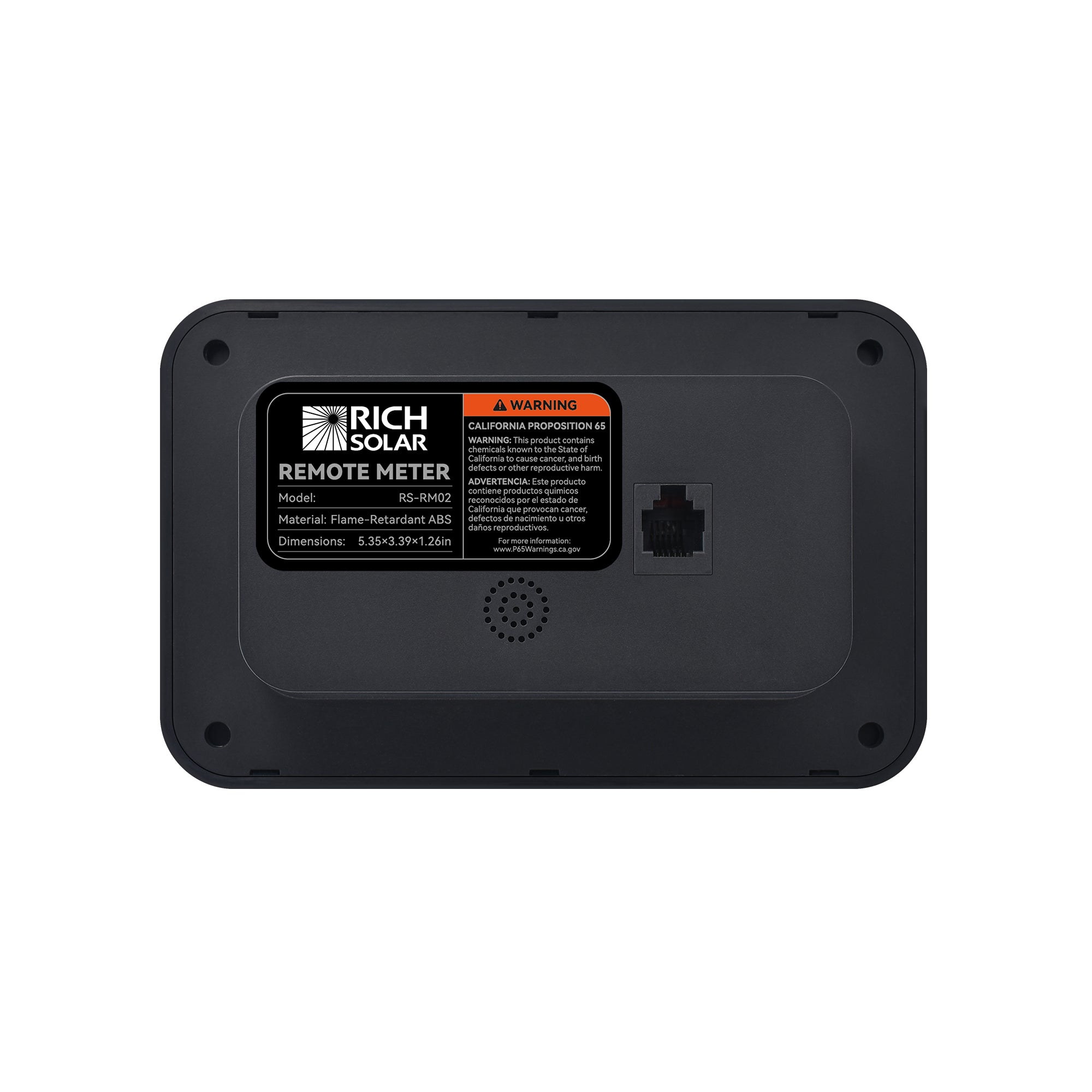 Rich Solar RS-RM02 dual-color LED fault code buzzer alert system