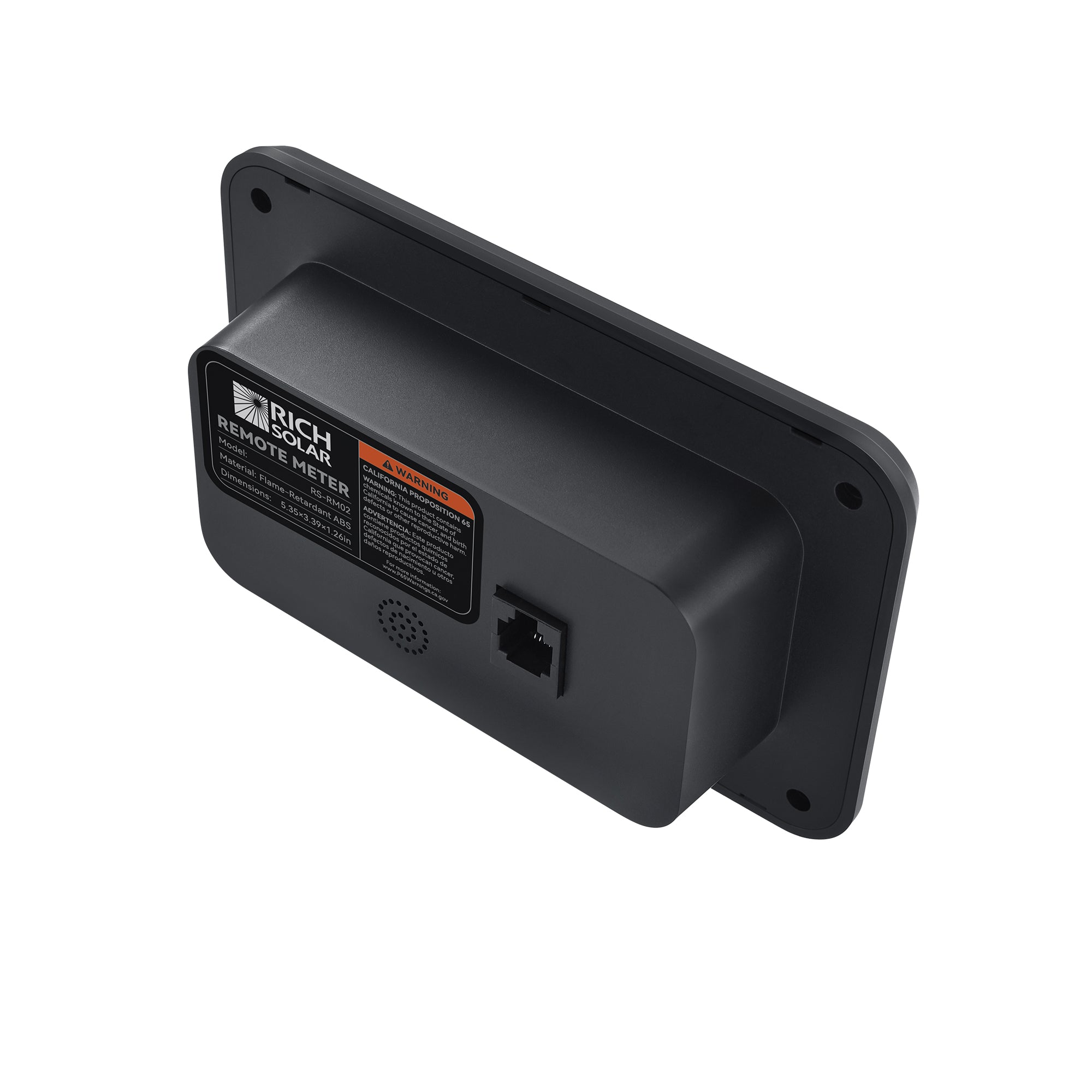 Rich Solar RS-RM02 flush mount cutout dimensions installation