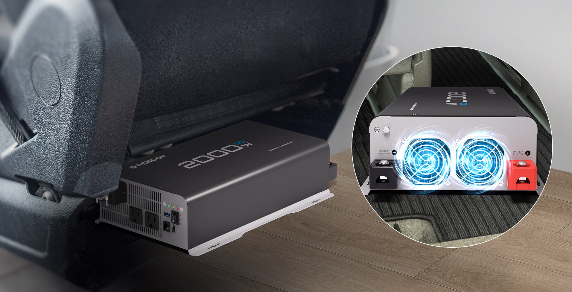 Fans for Semi-Truck Backseats and Enclosed Spaces