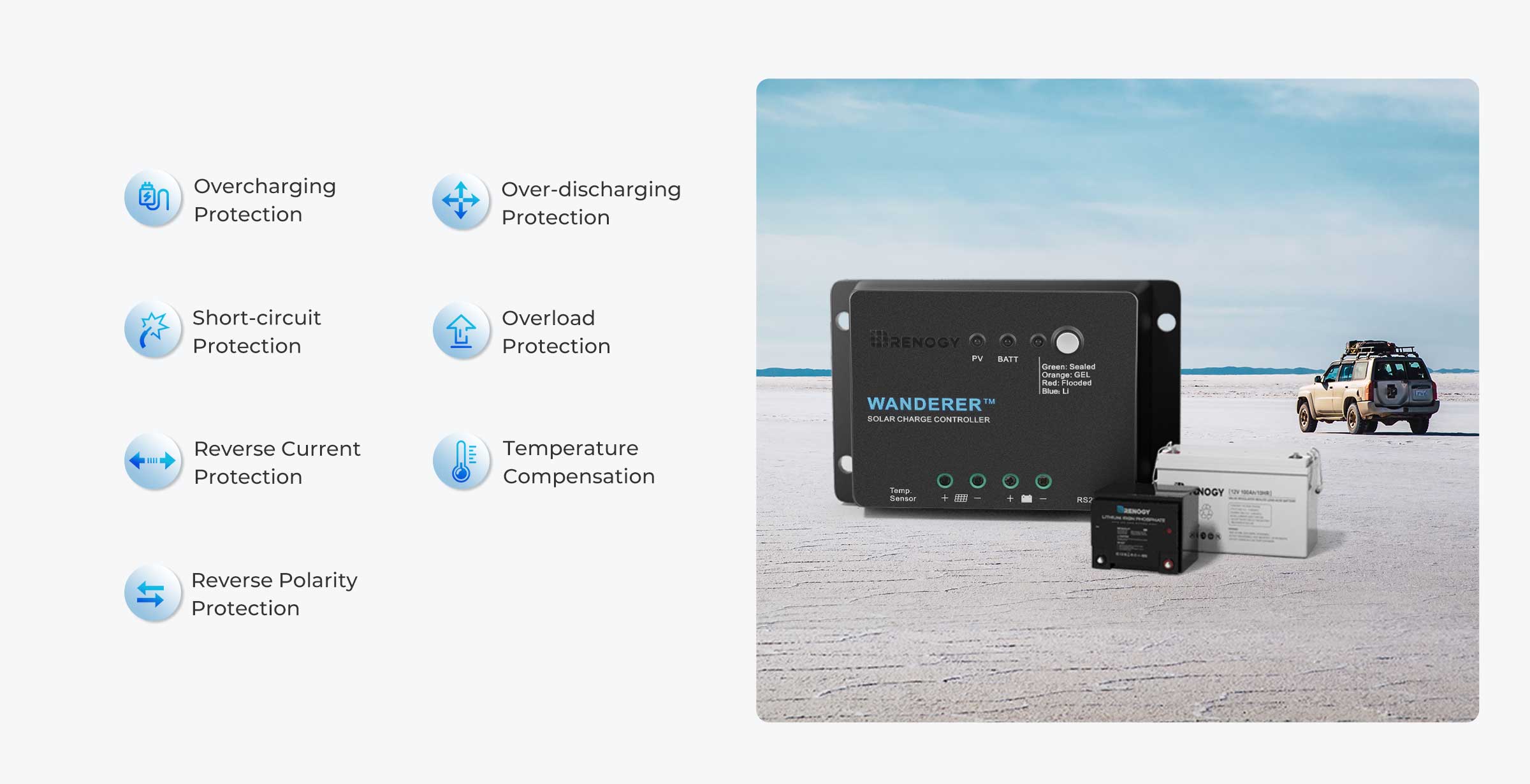 Battery protection functions