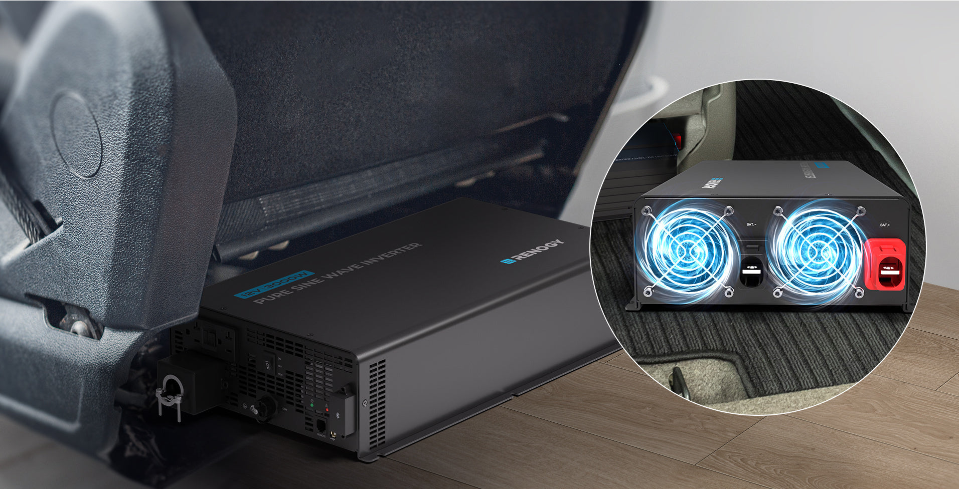 Fans for Semi-Truck Backseats and Enclosed Spaces