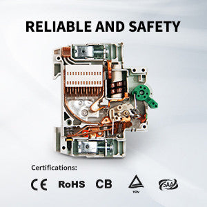 Renogy miniature DC circuit breaker safety design