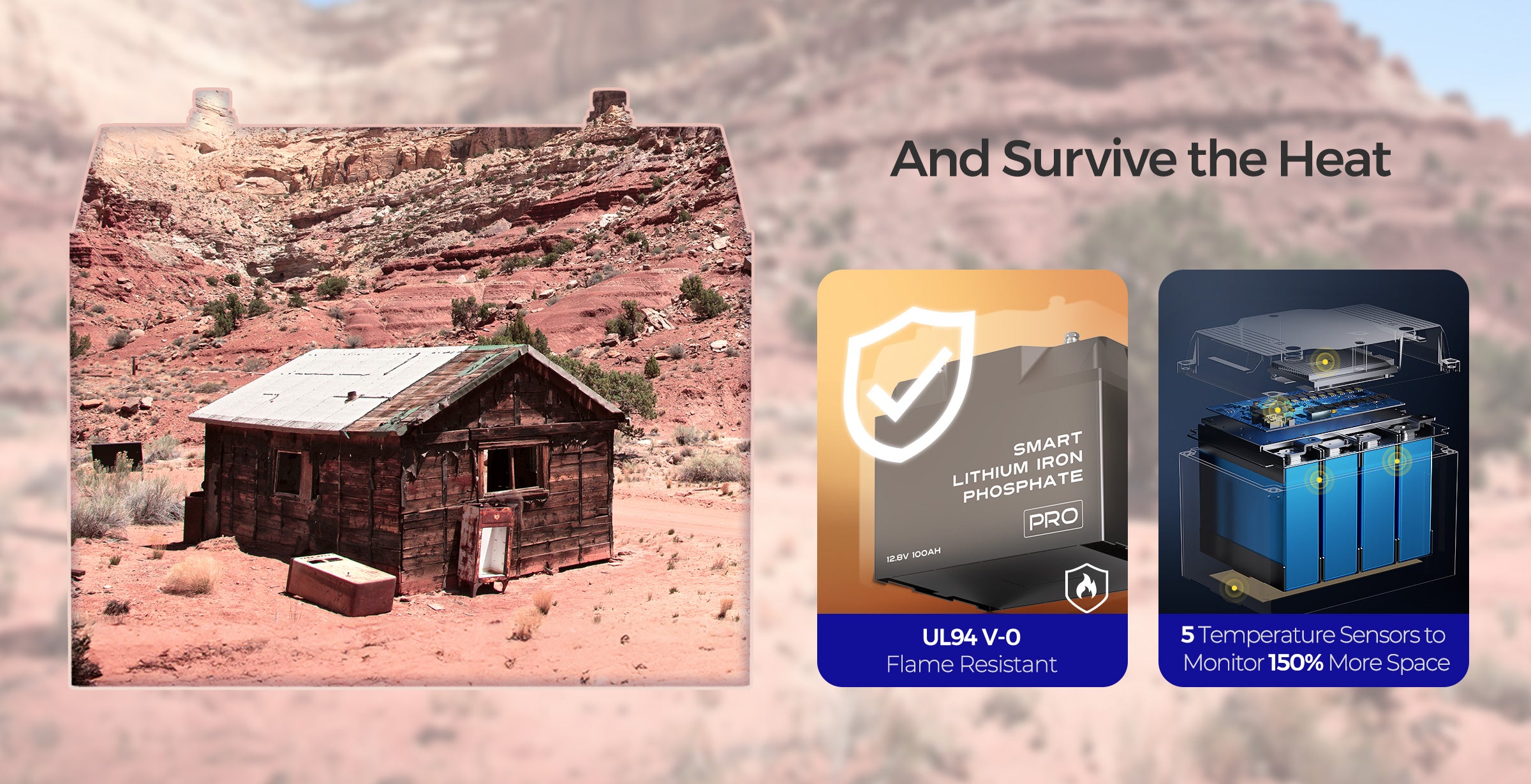 Lithium battery performance in warm conditions