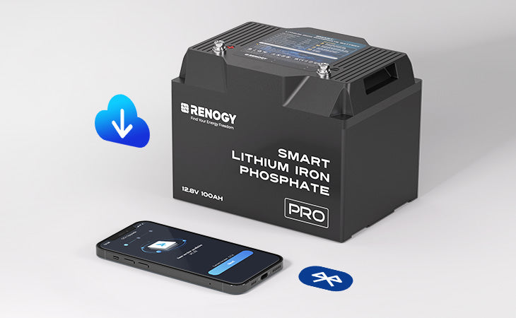 Over the air update support for smart lithium battery