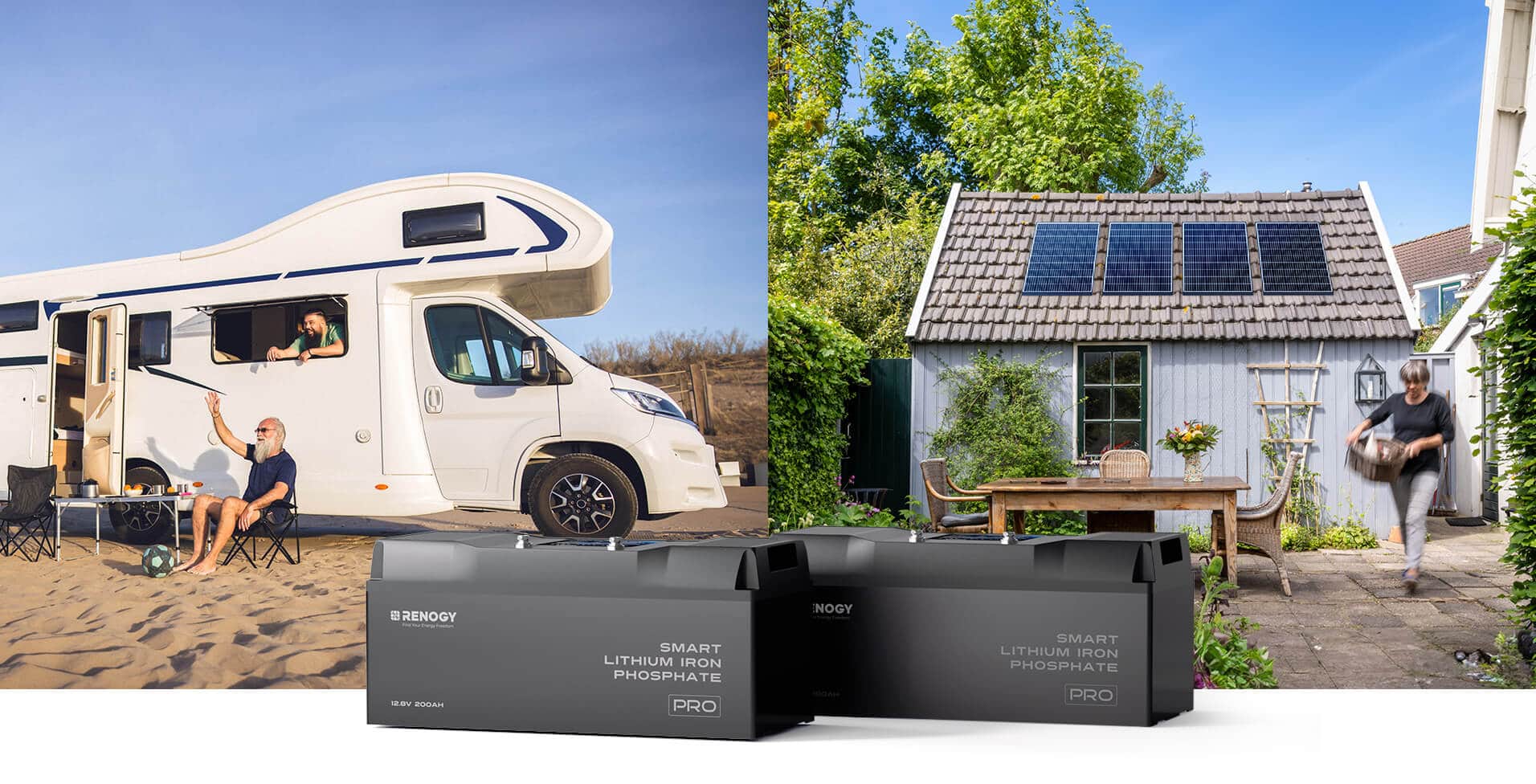 Renogy 200Ah Pro battery for campervan and shed power systems