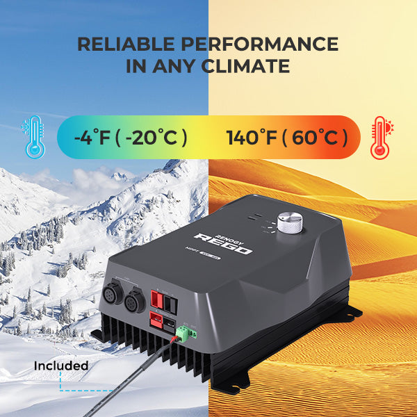 REGO controller integrated heat sink