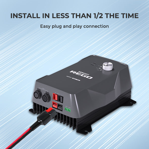 REGO solar controller connection layout