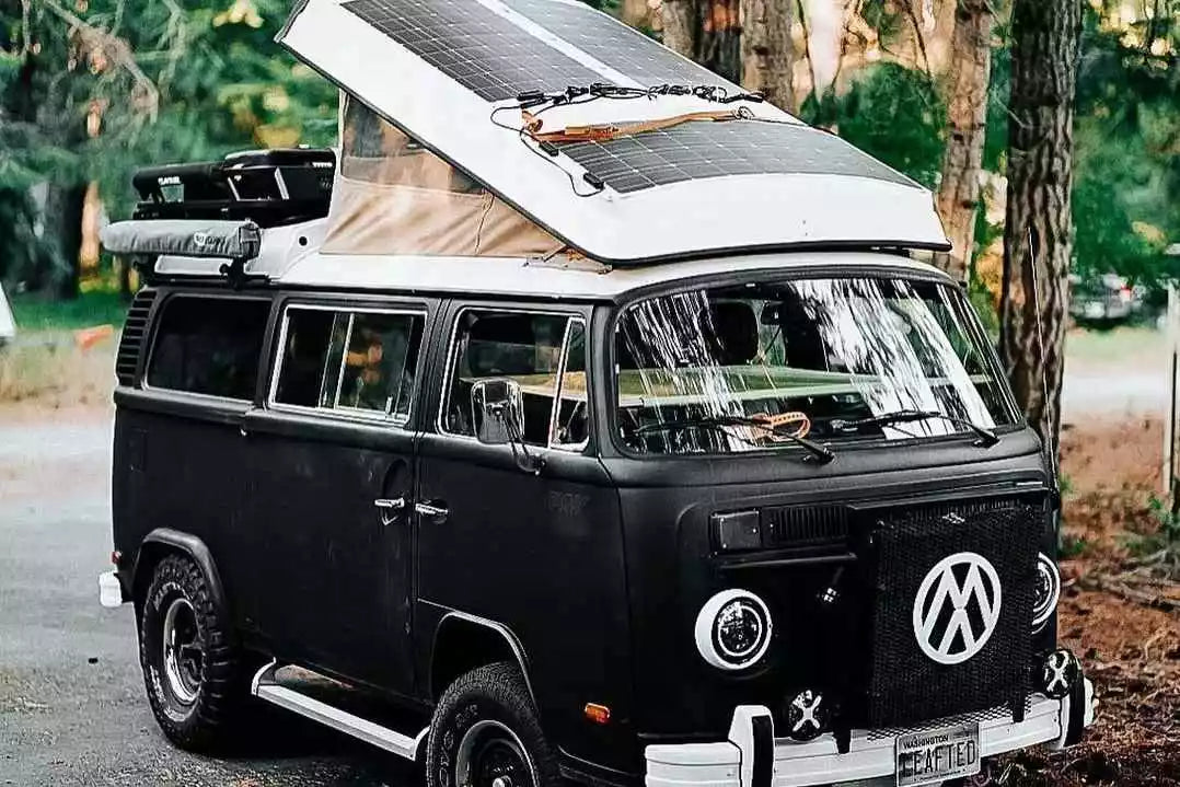 Voyager controller solar application for RV travel