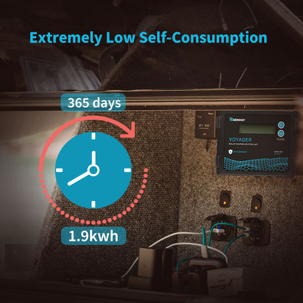 Renogy Voyager common positive ground charging configuration
