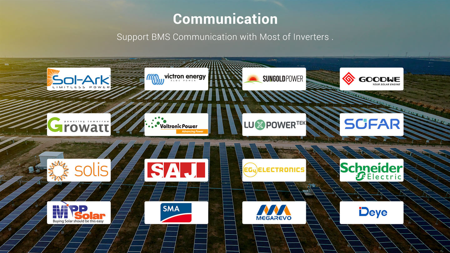 SunGoldPower SGH48100T RS485 and CAN battery communication compatibility with inverter systems