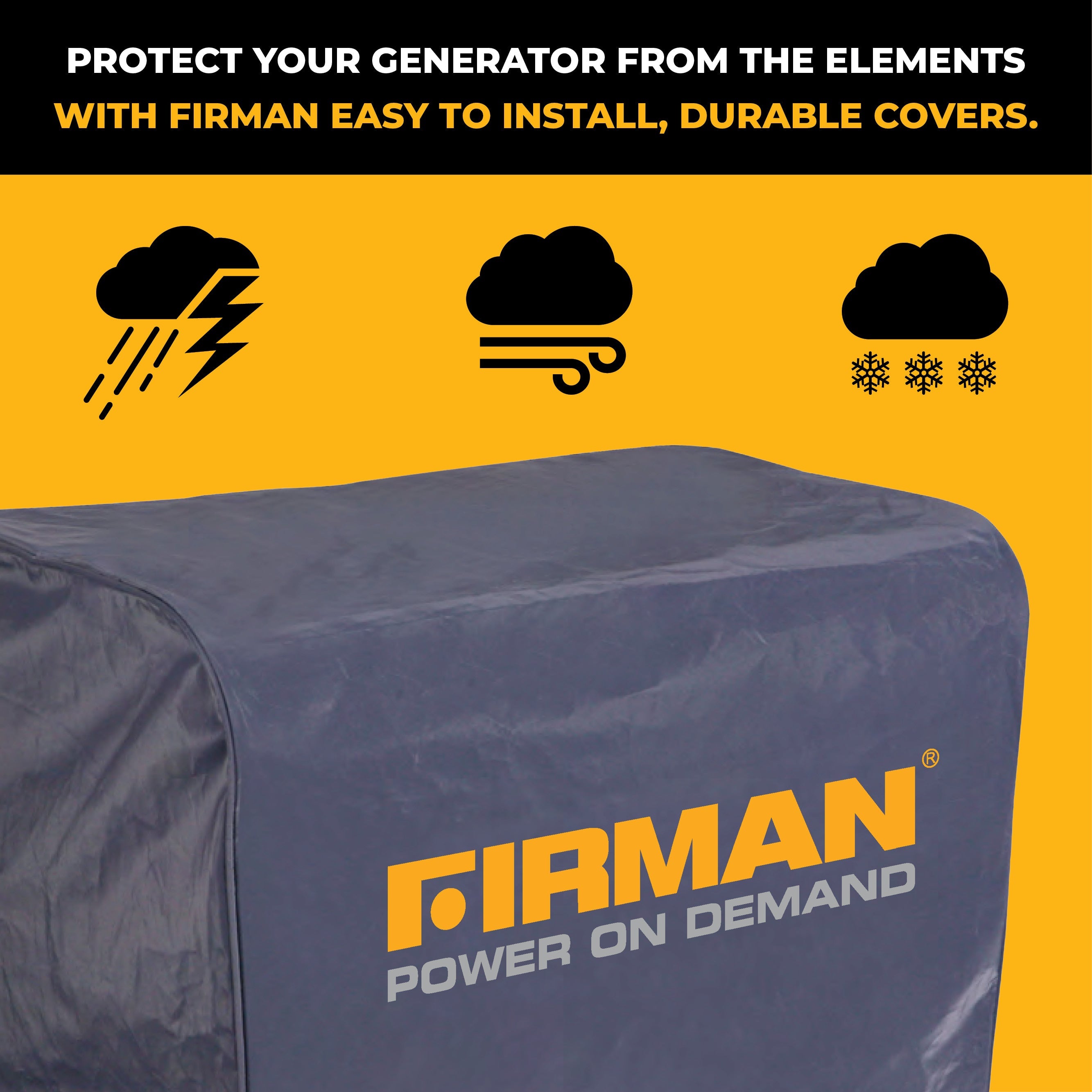 Medium Size Portable Generator Inverter Cover