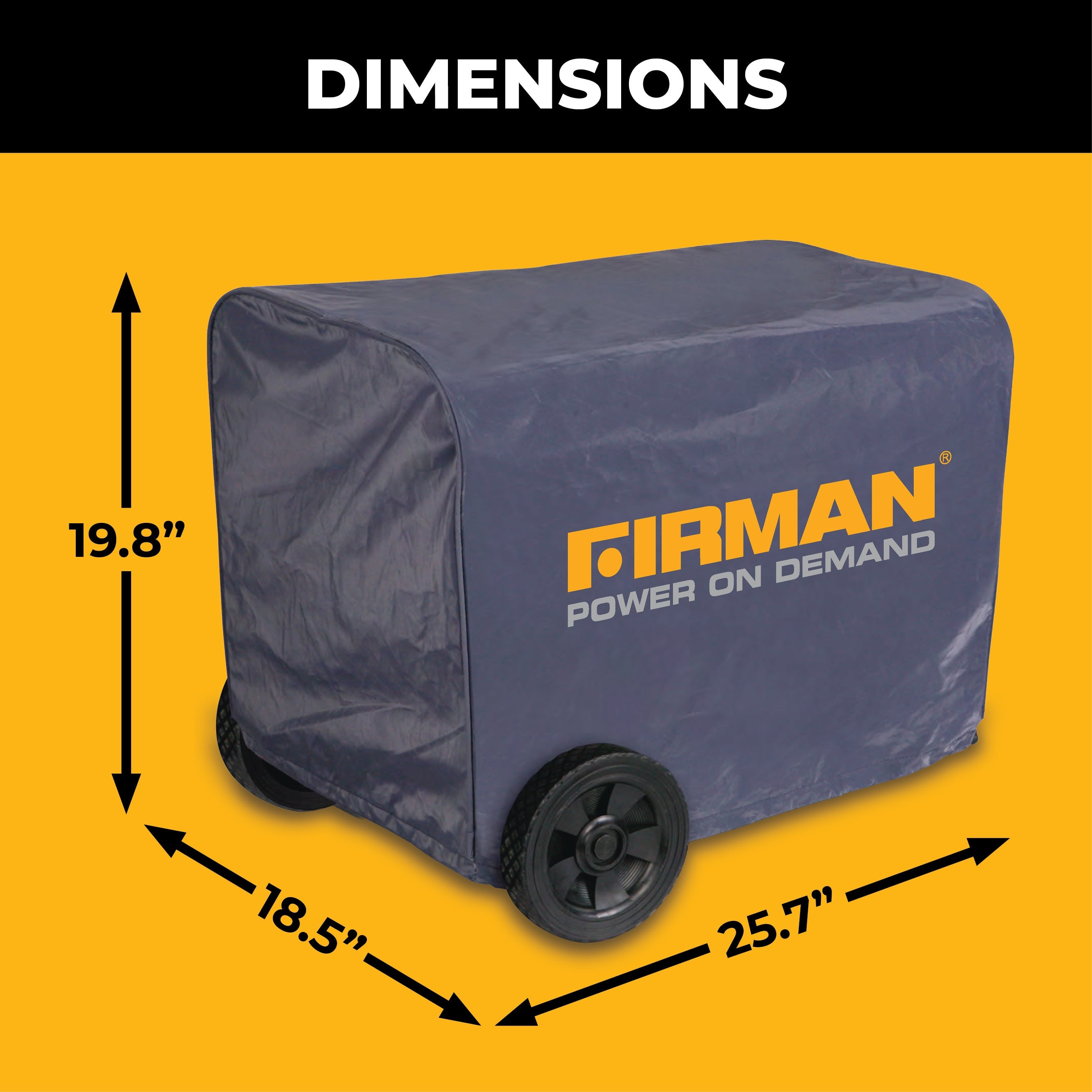 Medium Size Portable Generator Inverter Cover